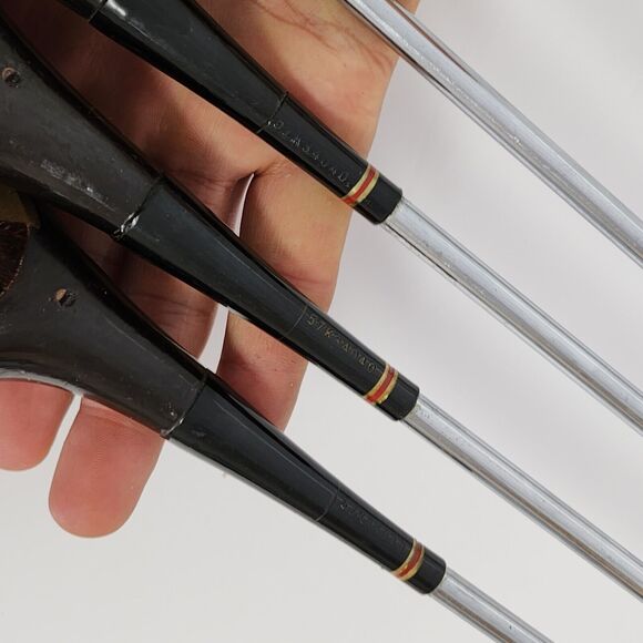 Vintage Wilson Staff-II 4300 Strata Block Wood Set 1,3,4,5 Regular Steel RH Fair - Picture 7 of 16